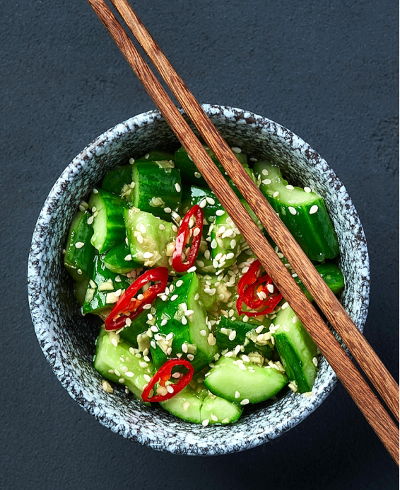 Tam Mak Tèng – Laotisk Kryddig Gurksallad, Klassiskt Recept med Mortel