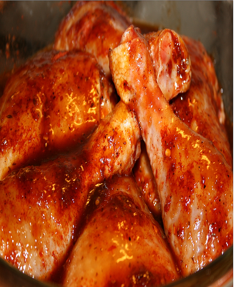 Mchermel au Poulet ( مشرمل بالدجاج ) Recette authentique marocaine (non modernisée)