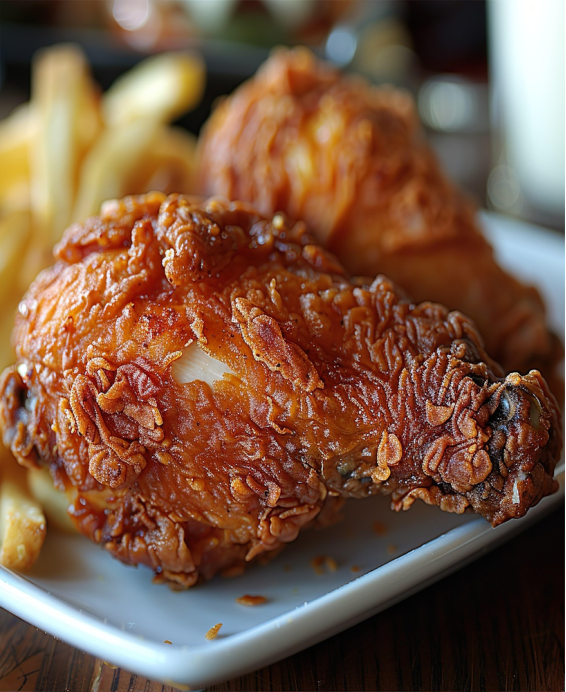 Poulet frit ou grillé à la tradition Ashanti, avec sauce arachide