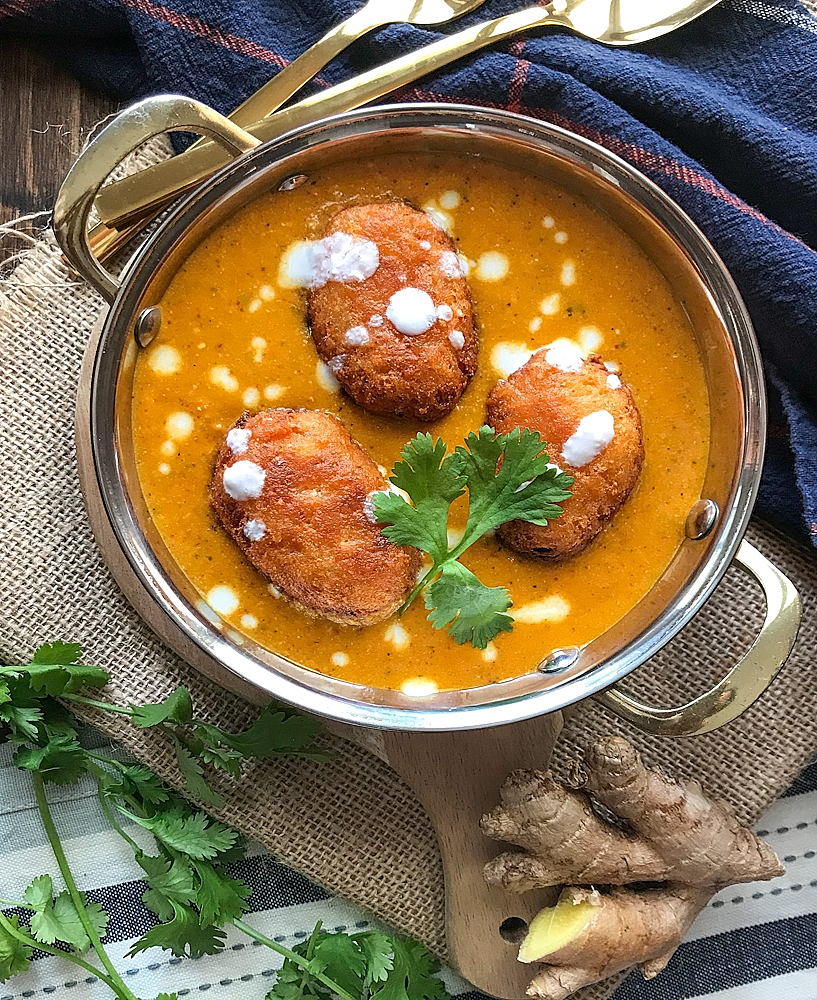 Malai Kofta (मलाई कोफ्ता) – Recette végétarienne avec option vegan (remplacer par tofu ferme ou pommes de terre)