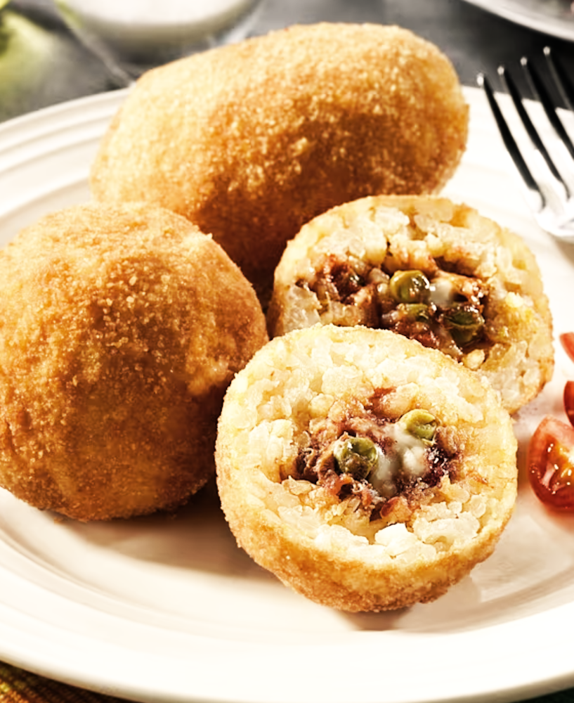 Arancini végétariens (pour 4 à 6 personnes)