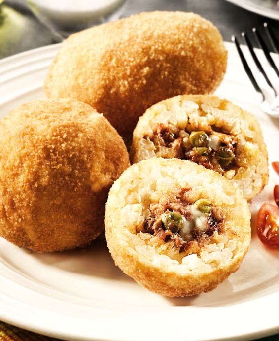 Arancini végétariens (pour 4 à 6 personnes)