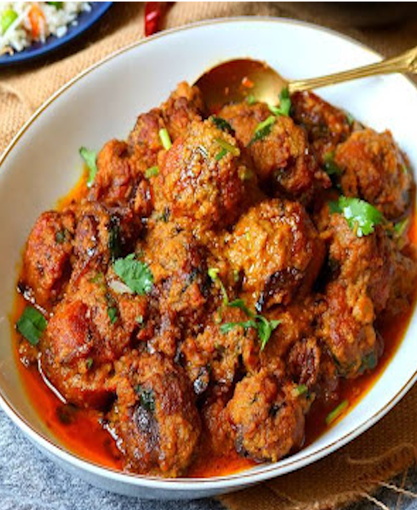 Fish Kofta style Bengal / Bangladesh (Boulettes de poissons - Machher Kofta Curry)