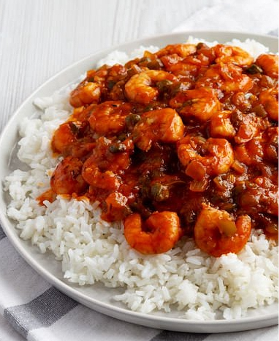 Rougail Chevaquine (Krévèt Dilo Sèsh Réyoné, Saveur Marin ek Umami - Plat Tradisyonnèl Réyoné)