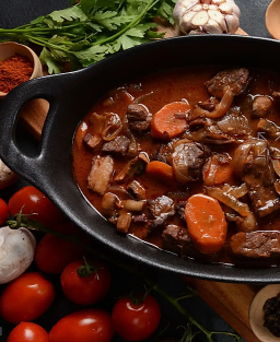 Our Recipe for Bœuf à la Bourguignonne in the Style of Auguste Colombié (La Cuisine classique, 1903)
