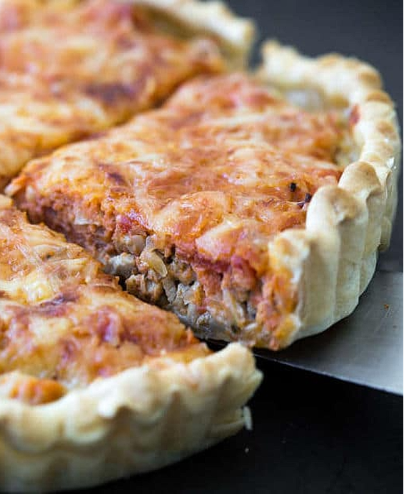 Recette de Tarte à la Queue de Bœuf et aux Oignons avec Pâte Brisée Maison