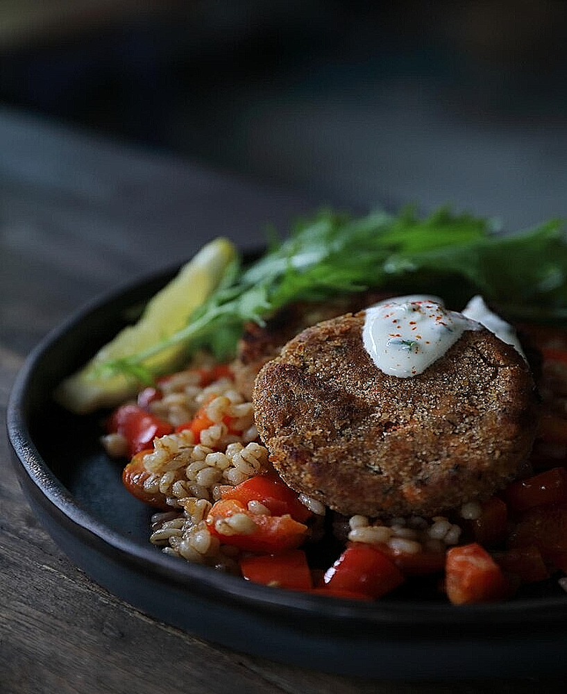 Hjemmelavede linsesteaks (til 2 stk.)