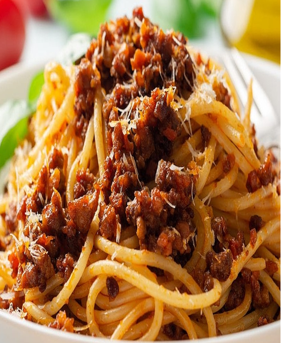 Spaghetti al Ragù Bolognese Le mijoté de viande le plus célèbre du monde