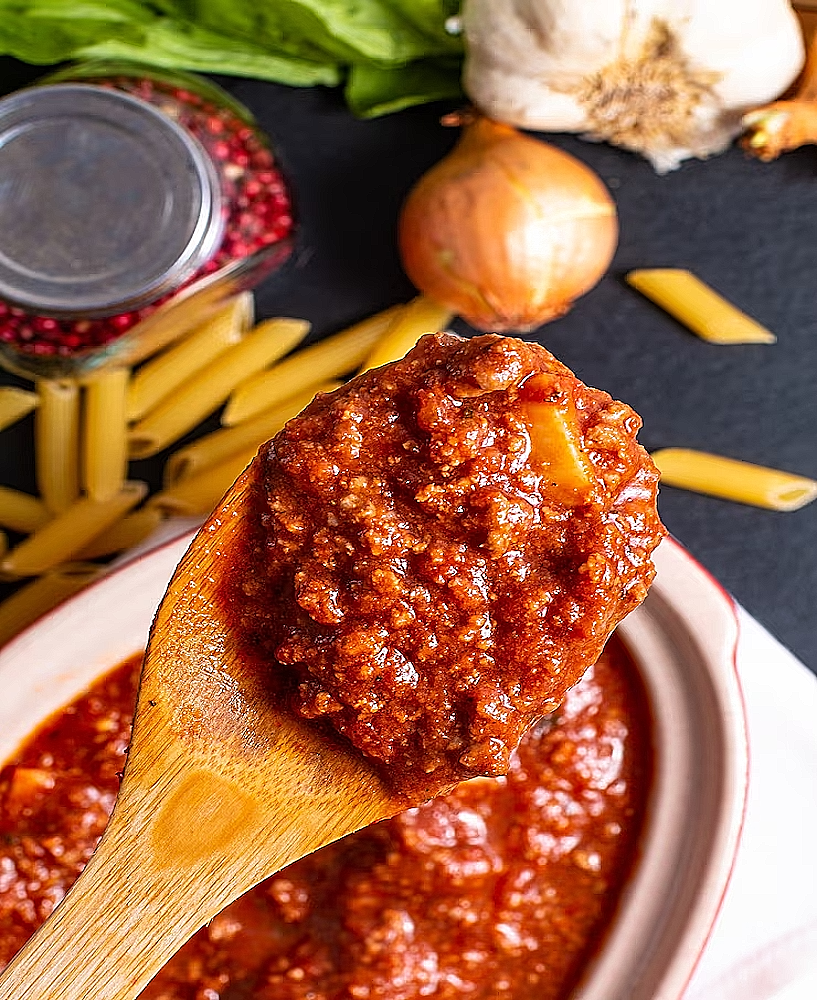 Recette de La Sauce Bolognaise (Ragù alla Bolognese) déposée officiellement