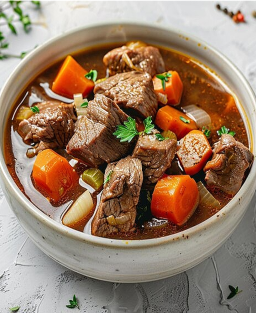 Vårt recept på Bœuf à la Bourguignonne – enligt Auguste Colombié (La Cuisine classique, 1903)